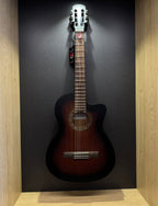 גיטרה קלאסית מוגברת מהגוני LAMANCHA GRANITO 33-SCEN- MB La Mancha