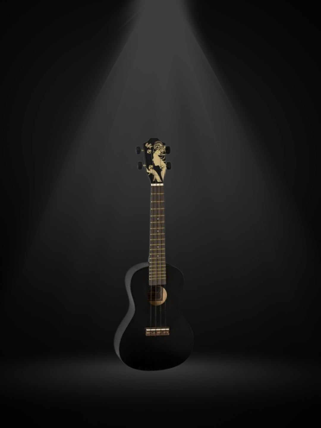 יוקללה קונצרט בצבע שחור Baton Rouge UR1-C-MBK